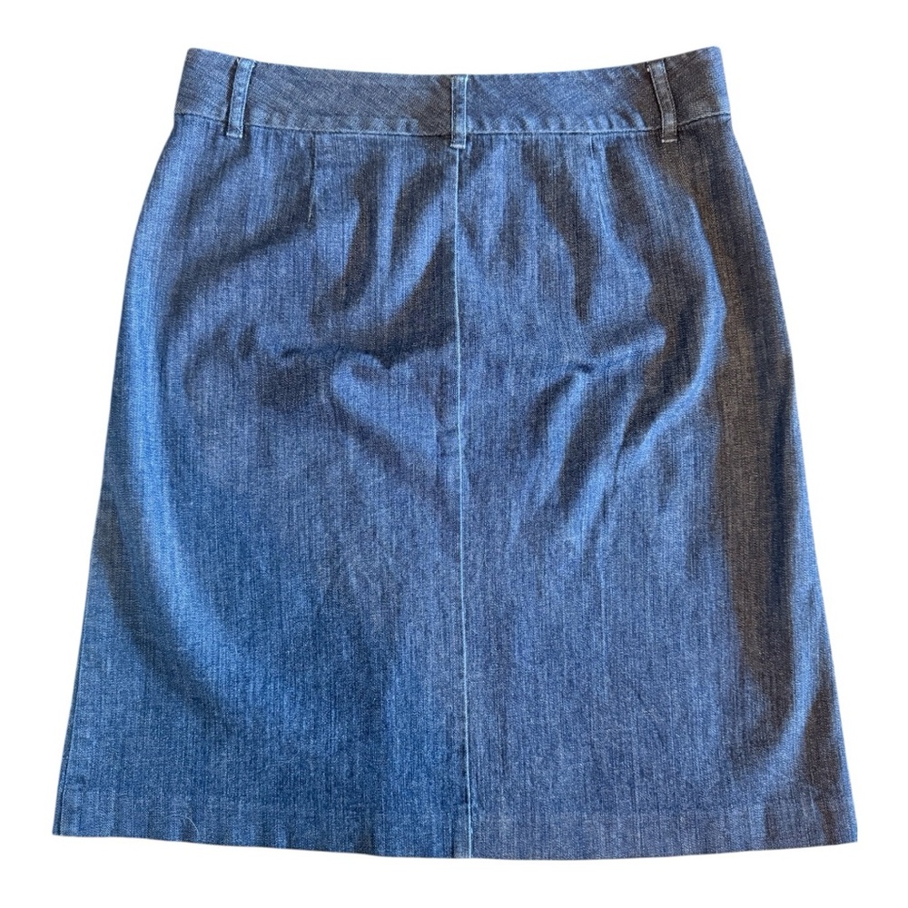 Talbots Denim A-line Skirt - Picture 4 of 6